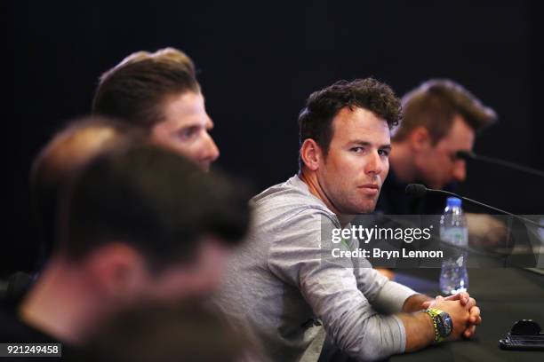 4th Abu Dhabi Tour 2018 / Top Riders Press Conference Mark Cavendish of Great Britain / Yas Marina F1 Circuit / PC / Ride to Abu Dhabi /