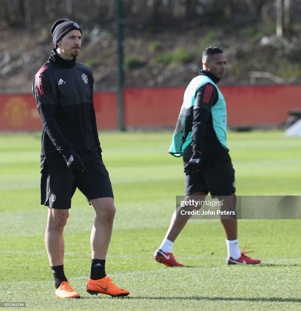 Manchester United Training Session