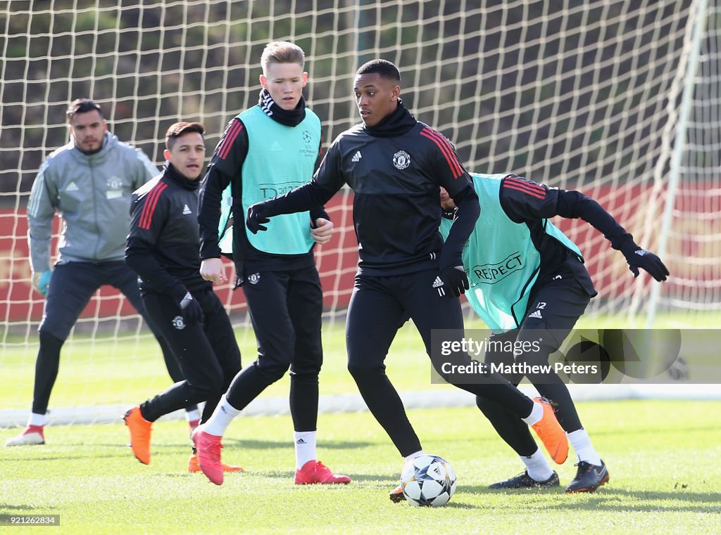 Manchester United Training Session