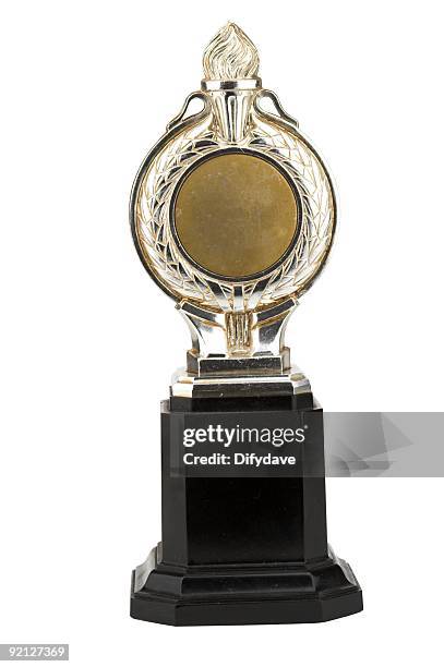 grunge trophy - trophy plaque stock pictures, royalty-free photos & images
