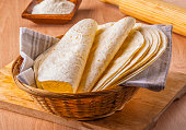 Mexican corn tortillas