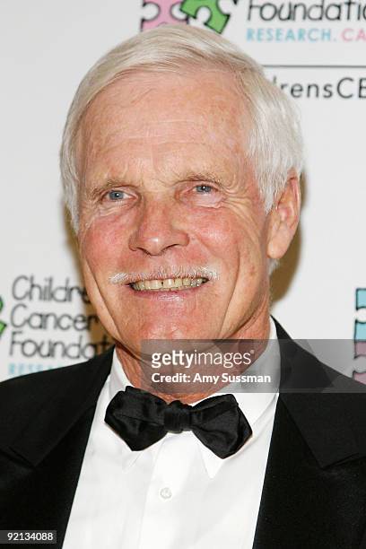 Media mogul Ted Turner attends the "Breakthrough Ball" fundraising gala at The Plaza Hotel on October 20, 2009 in New York City.