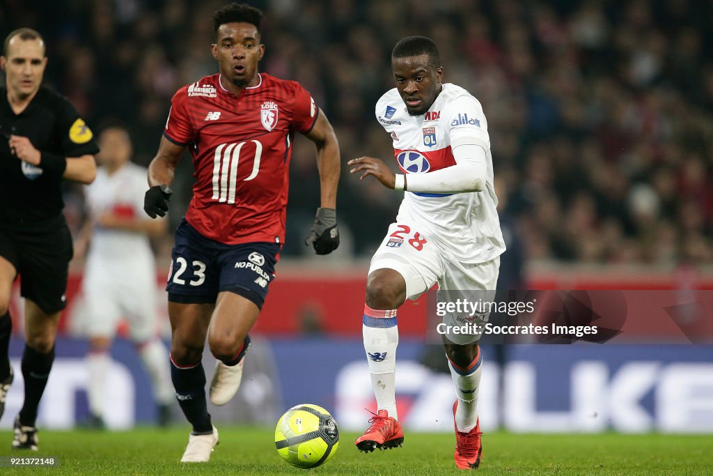 Lille v Olympique Lyon - French League 1