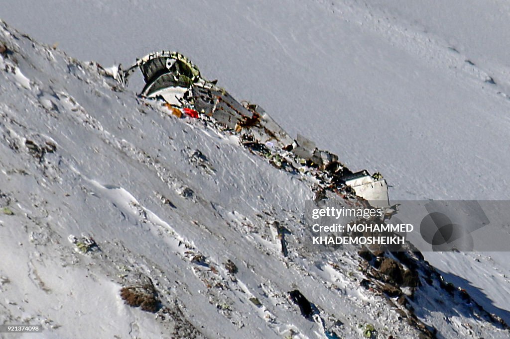 TOPSHOT-IRAN-AVIATION-ACCIDENT