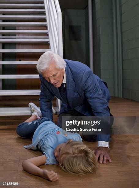 Lucy Merriam and David Canary in a scene that airs the week of October 12, 2009 on Disney General Entertainment Content via Getty Images Daytime's...