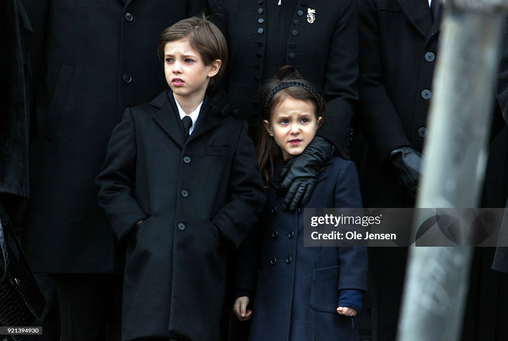 Funeral Of Danish Prince Henrik In Copenhagen