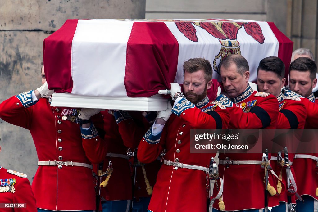 Funeral Of Danish Prince Henrik In Copenhagen