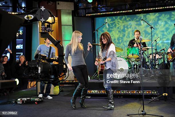 Performance by Chynna Phillips; America Ferrera from "Ugly Betty" appears; Robert Lacey on GOOD MORNING AMERICA, 10/16/09 on the Disney General...