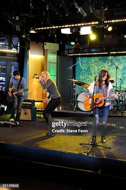 Performance by Chynna Phillips; America Ferrera from "Ugly Betty" appears; Robert Lacey on GOOD MORNING AMERICA, 10/16/09 on the Disney General...