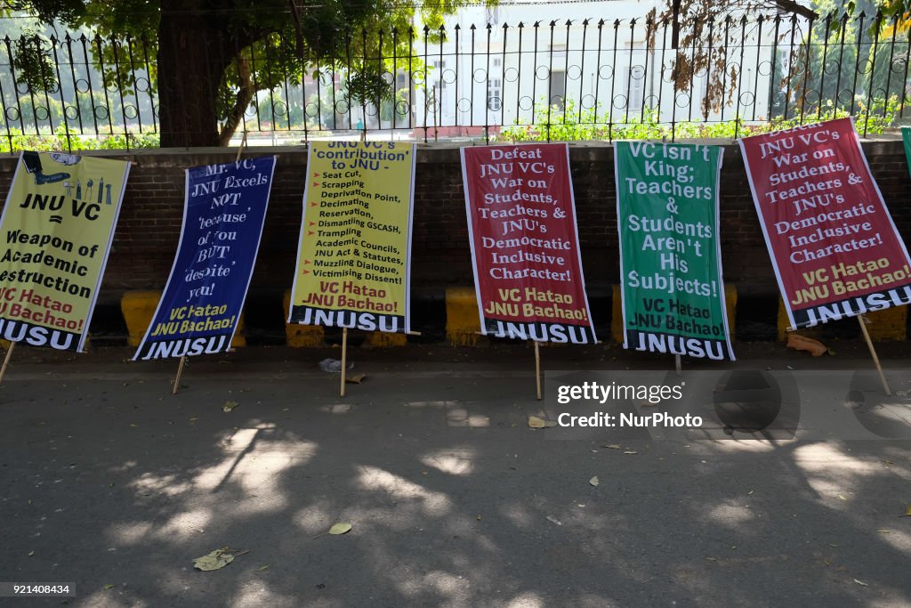 Student protest in New Delhi