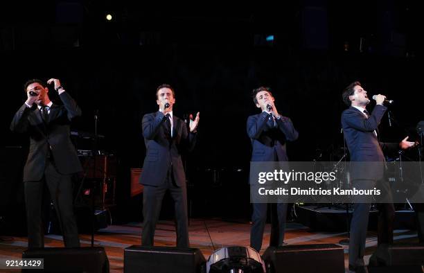 Blake perform at the 2009 Angel Ball to Benefit Gabrielle�s Angel Foundation hosted by Denise Rich at Cipriani, Wall Street on October 20, 2009 in...