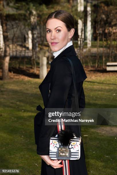 Wolke Hegenbarth attends the Hessian Reception during the 68th Berlinale International Film Festival on February 20, 2018 in Berlin, Germany.