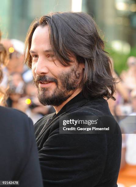 Actor Keanu Reeves attends the "The Prvate Lives Of Pippa Lee" Premiere held at the Roy Thomson Hall during the 2009 Toronto International Film...