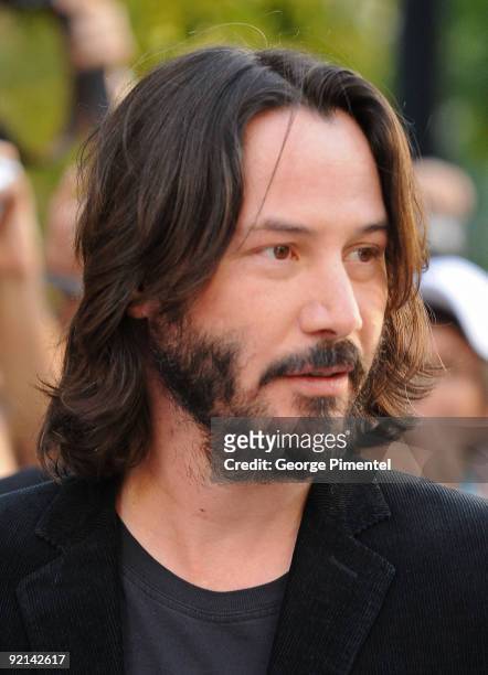 Actor Keanu Reeves attends the "The Prvate Lives Of Pippa Lee" Premiere held at the Roy Thomson Hall during the 2009 Toronto International Film...