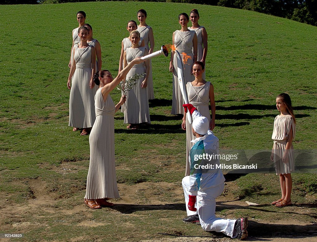 Lighting and Handing-Over Ceremony of the Olympic Flame