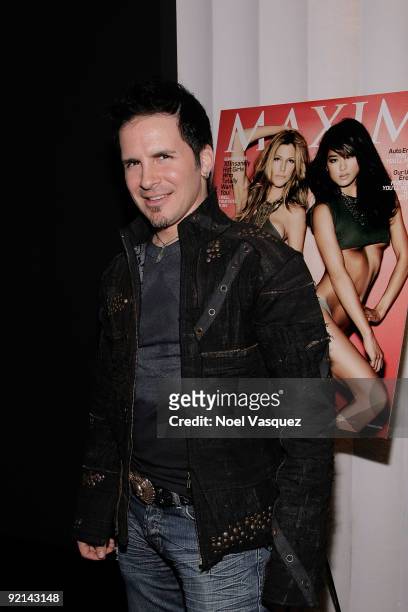 Hal Sparks attends Tricia Helfer's Maxim Cover Party hosted by SBE at Mi-6 Night club on October 20, 2009 in West Hollywood, California.