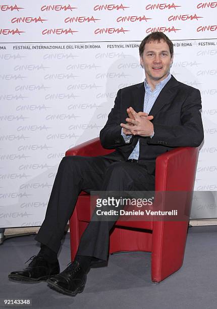 Actor David Morrissey attends the "Red Riding Trilogy" Photocall during Day 7 of the 4th International Rome Film Festival held at the Auditorium...