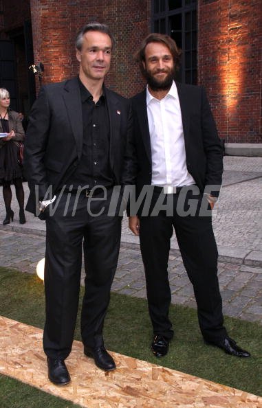Actors Hannes Jaenicke and Marcel...