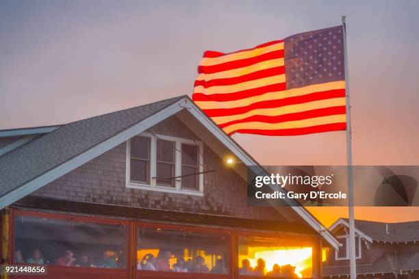 martha's vineyard summer - oak bluffs massachusetts stock pictures, royalty-free photos & images