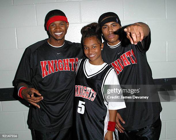 Usher, Chilli of TLC and Nelly