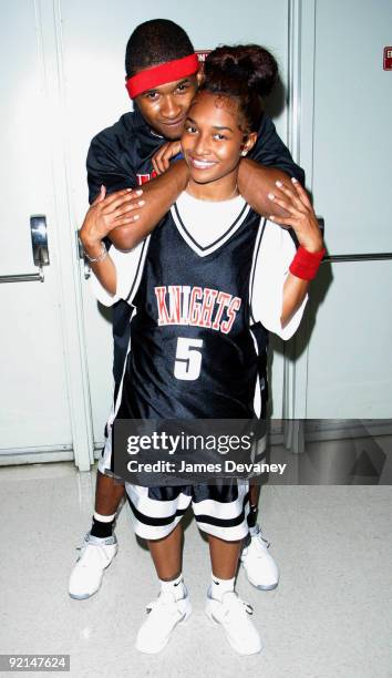 Usher and Chilli of TLC