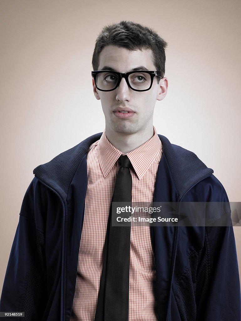 Portrait of a geek