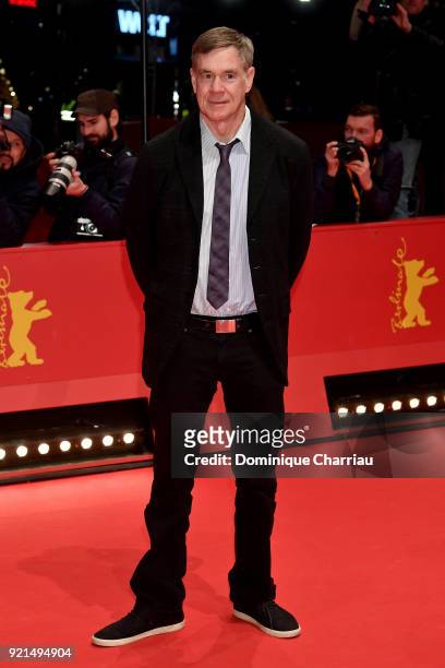 Gus Van Sant attends the 'Don't Worry, He Won't Get Far on Foot' premiere during the 68th Berlinale International Film Festival Berlin at Berlinale...