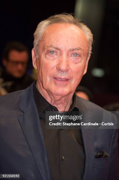 Udo Kier attends the 'Don't Worry, He Won't Get Far on Foot' premiere during the 68th Berlinale International Film Festival Berlin at Berlinale...