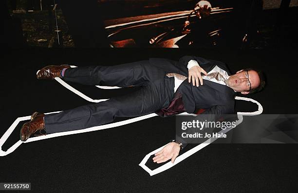 Ben Miller arrives at The Specsavers Crime Thriller Awards at the Grosvenor Hotel on October 21, 2009 in London, England.