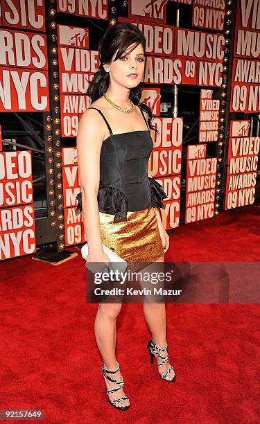 Actress Ashley Greene attends the 2009 MTV Video Music Awards at Radio City Music Hall on September 13, 2009 in New York City.