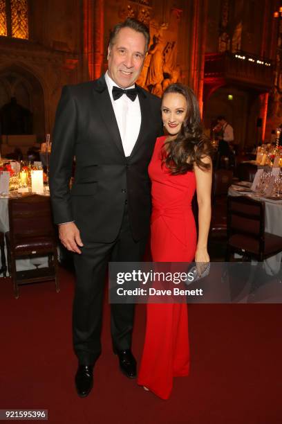 David Seaman and Frankie Seaman attend the British Heart Foundations Beating Hearts Ball at The Guildhall on February 20, 2018 in London, England.