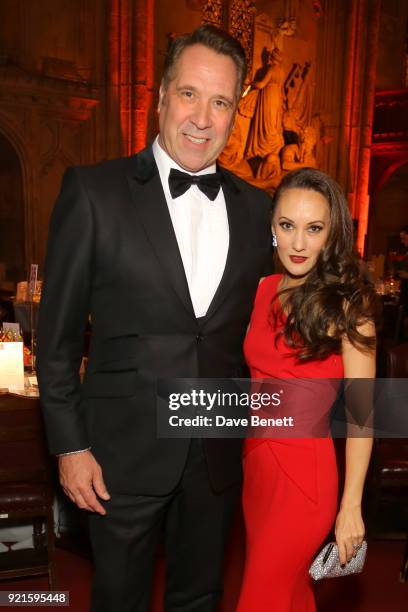 David Seaman and Frankie Seaman attend the British Heart Foundations Beating Hearts Ball at The Guildhall on February 20, 2018 in London, England.