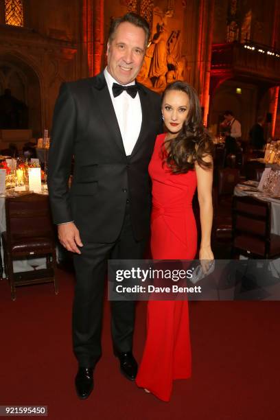 David Seaman and Frankie Seaman attend the British Heart Foundations Beating Hearts Ball at The Guildhall on February 20, 2018 in London, England.