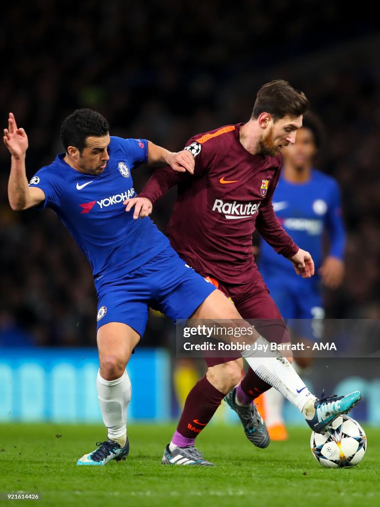 Chelsea FC v FC Barcelona - UEFA Champions League Round of 16: First Leg