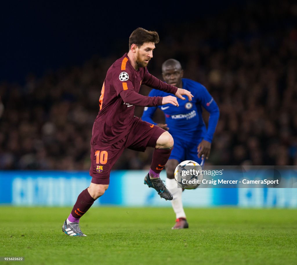 Chelsea FC v FC Barcelona - UEFA Champions League Round of 16: First Leg