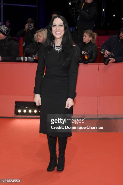 Giada Colagrande attends the Hommage Willem Dafoe - Honorary Golden Bear award ceremony and 'The Hunter' screening during the 68th Berlinale...