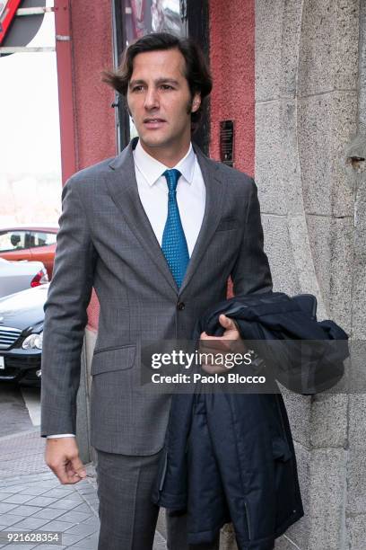 David de Mora attends 'Pata Negra' awards at the Corral de la Moreria club on February 20, 2018 in Madrid, Spain.