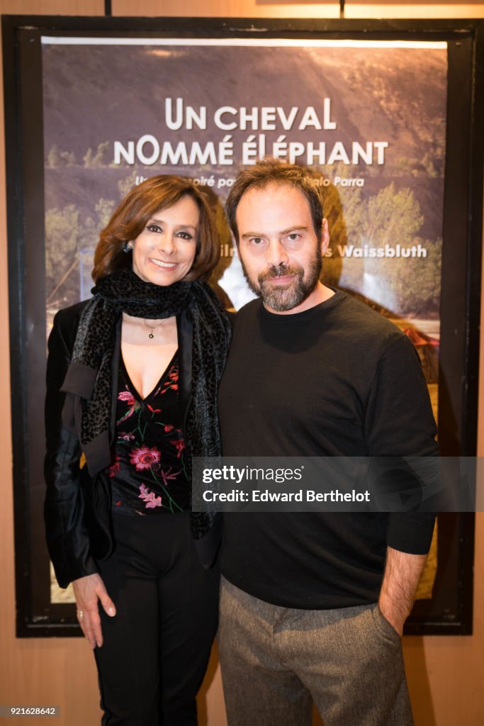 Un caballo llamado Elefante - Un  Cheval Nomme Elephant : Photocall At Cinema Les 7 Parnassiens In Paris