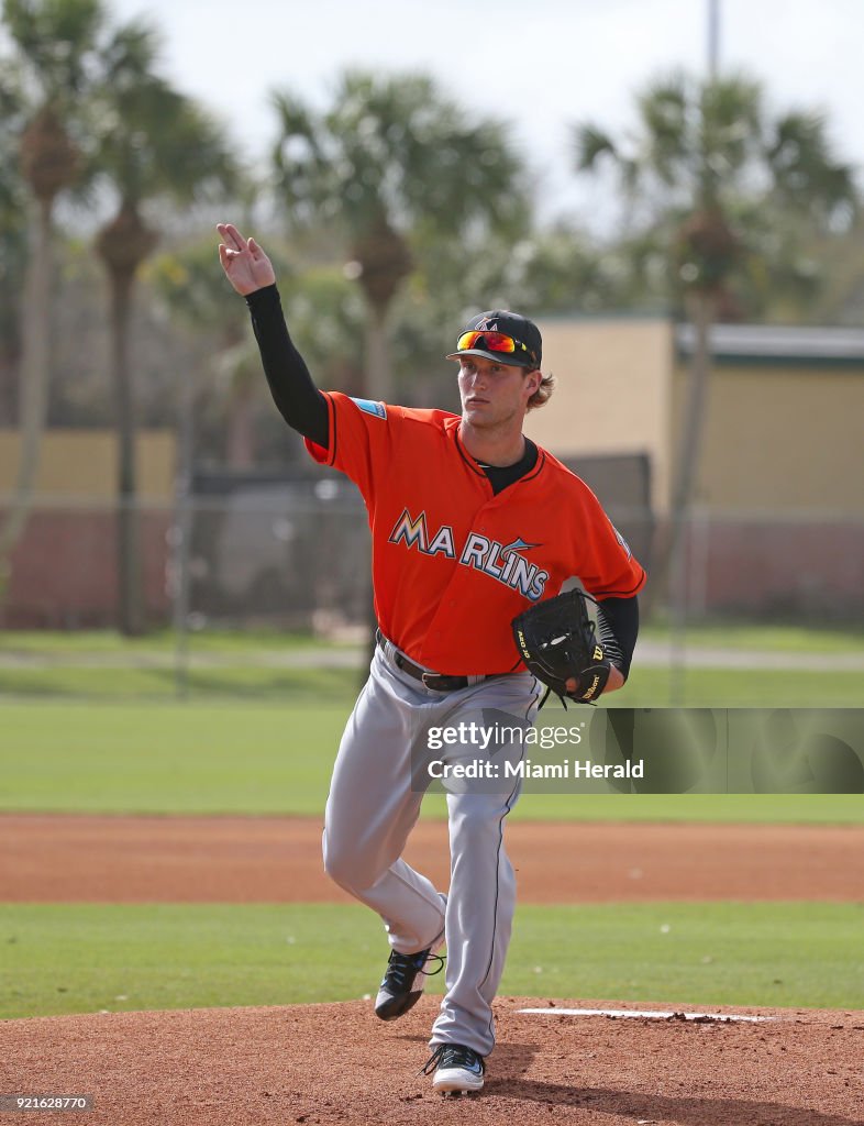 Miami Marlins spring training 2018