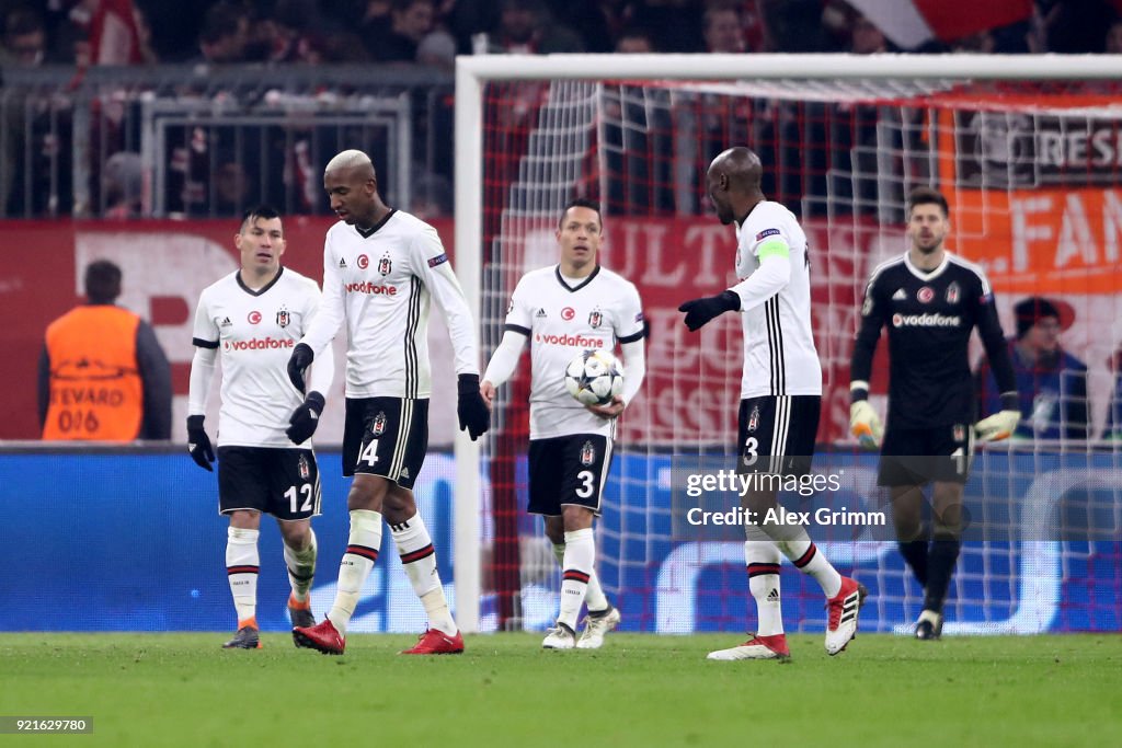 Bayern Muenchen v Besiktas - UEFA Champions League Round of 16: First Leg