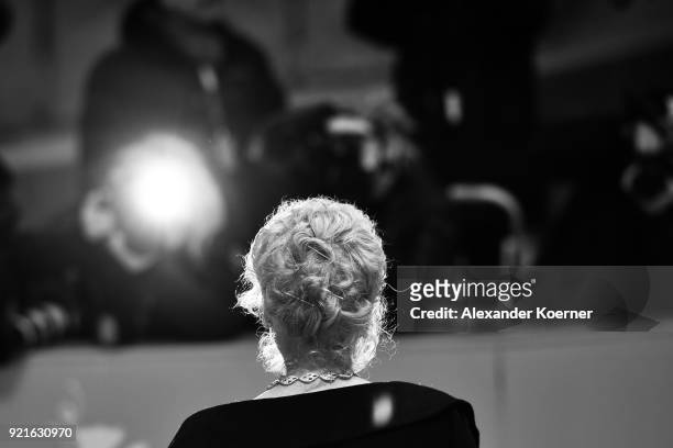 Marisa Paredes attends the Hommage Willem Dafoe - Honorary Golden Bear award ceremony and 'The Hunter' screening during the 68th Berlinale...