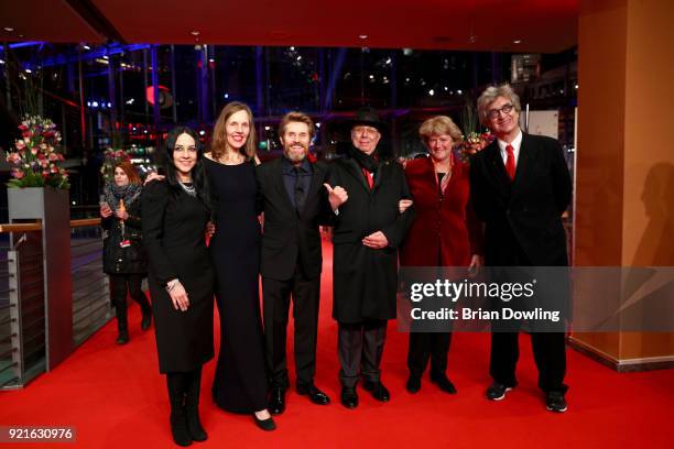 Giada Colagrande, Donata Wenders, Willem Dafoe, festival director Dieter Kosslick, minister of State and Federal Government Commissioner for Culture...