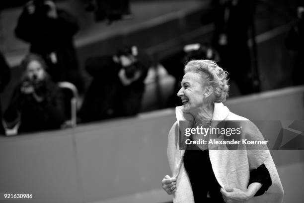 Marisa Paredes attends the Hommage Willem Dafoe - Honorary Golden Bear award ceremony and 'The Hunter' screening during the 68th Berlinale...