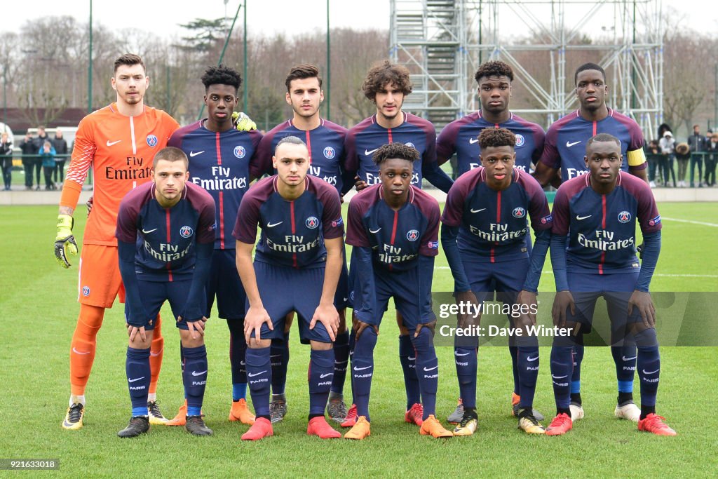 Paris Saint-Germain v FC Barcelona - Youth League U19