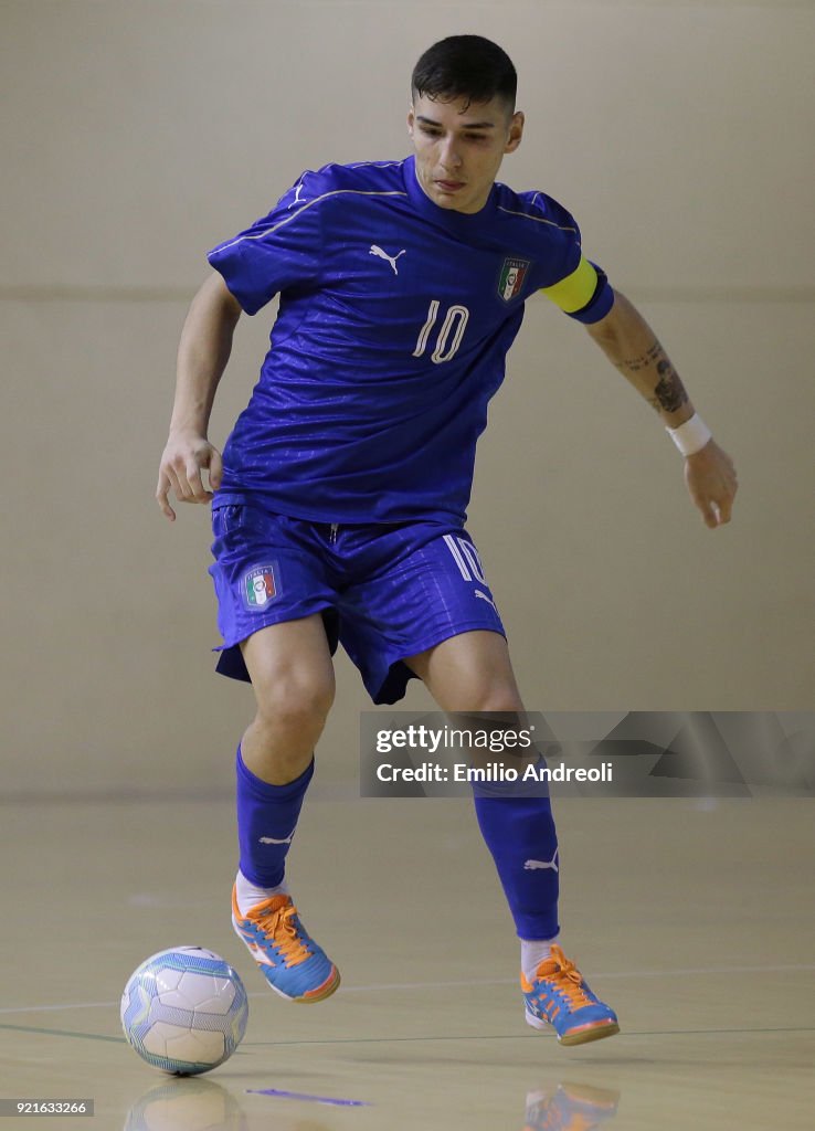 Italy U19 v Serbia U19 - Futsal International Friendly