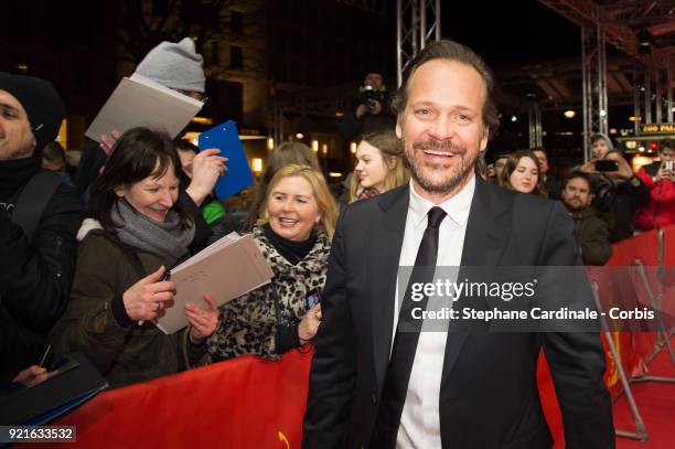 Peter Sarsgaard attends the 'The Looming Tower' premiere during the 68th Berlinale International Film Festival Berlin at Zoo Palast on February 20,...