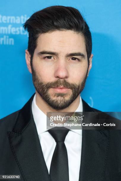 Tahar Rahim attends the 'The Looming Tower' premiere during the 68th Berlinale International Film Festival Berlin at Zoo Palast on February 20, 2018...