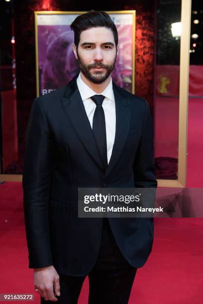 Tahar Rahim attends the 'The Looming Tower' premiere during the 68th Berlinale International Film Festival Berlin at Zoo Palast on February 20, 2018...