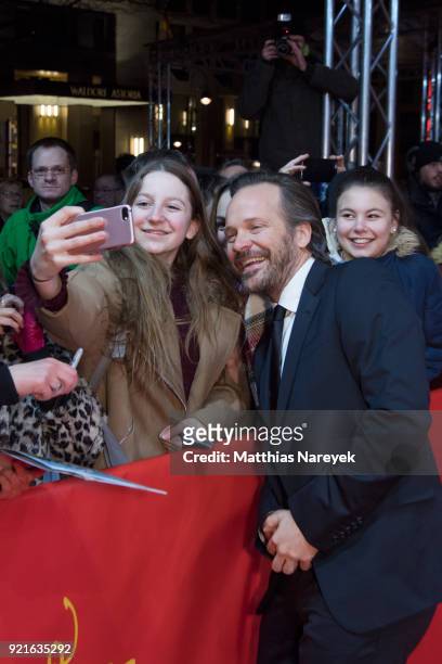 Peter Sarsgaard attends the 'The Looming Tower' premiere during the 68th Berlinale International Film Festival Berlin at Zoo Palast on February 20,...
