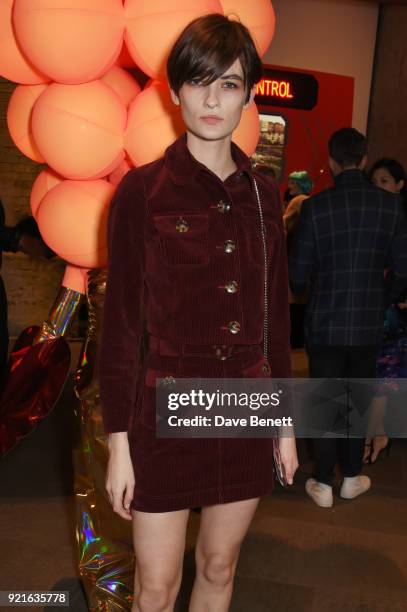 Lara Mullen attends the Naked Heart Foundation's Fabulous Fund Fair at The Roundhouse on February 20, 2018 in London, England.